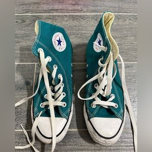 Teal converse
